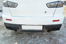 Mitsubishi Lancer Evolution X 2007-2015 Bakre Splitter (Med Splitters) Maxton Design